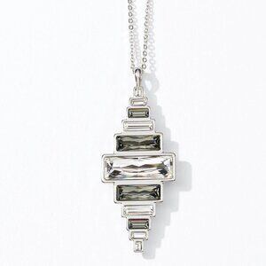 Touchstone Crystal Cyclone Pendant Necklace
